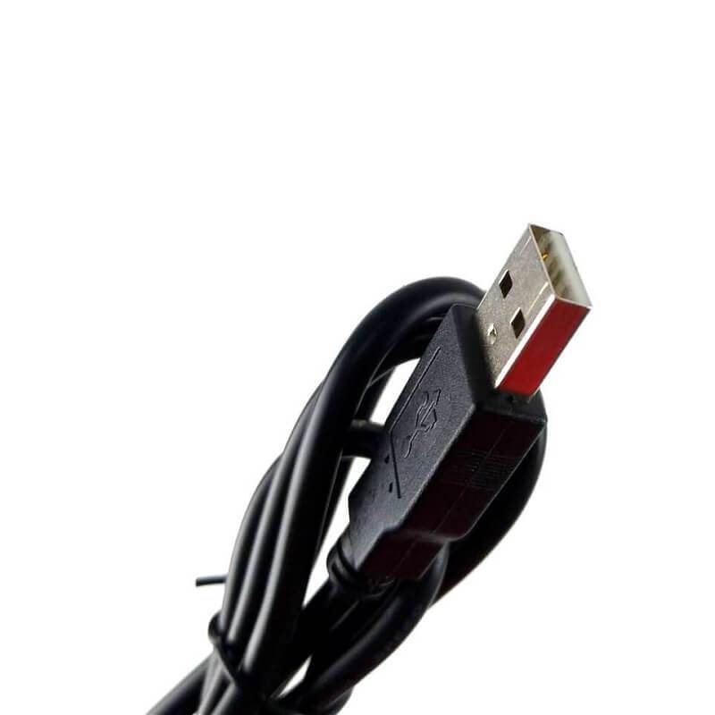 Câble USB ELECTRO DEPOT vers mini USB noir 1,80m - Electro Dépôt