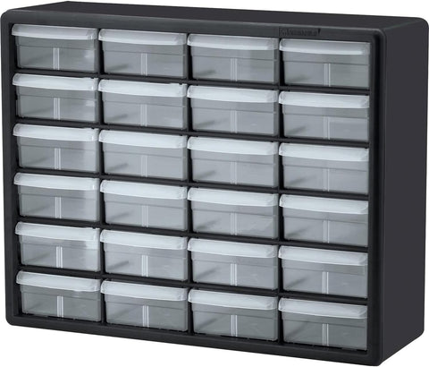 Clarence Sale: 24-Drawer Plastic Drawer Storage Cabinet