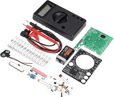 DIY Solder practice Multimeter Kit - DT830B