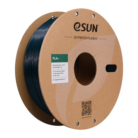 eSun Dark Green PLA+ Filament - 1 KG - 1.75 mm