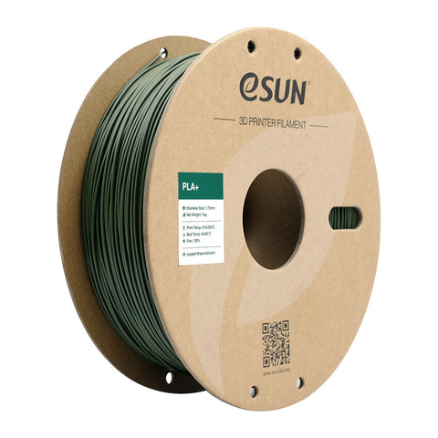 eSun Olive Green PLA+ Filament - 1 KG - 1.75 mm