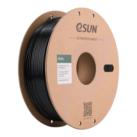 eSun Solid Black PETG Filament - 1 KG - 1.75 mm