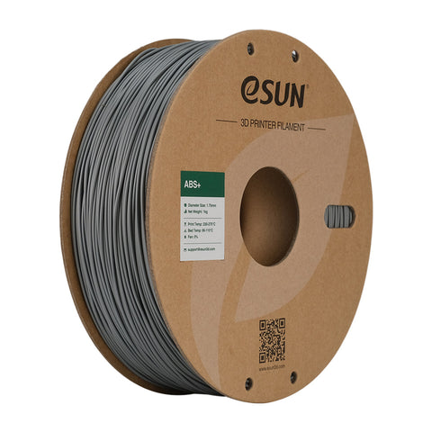 Bassen 3DP_Filaments eSun Gray ABS+ Filament - 1 KG - 1.75 mm