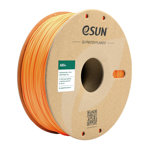 Bassen 3DP_Filaments eSun Orange ABS+ Filament - 1 KG - 1.75 mm