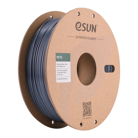 Bassen 3DP_Filaments eSun Solid Grey PETG Filament - 1 KG - 1.75 mm