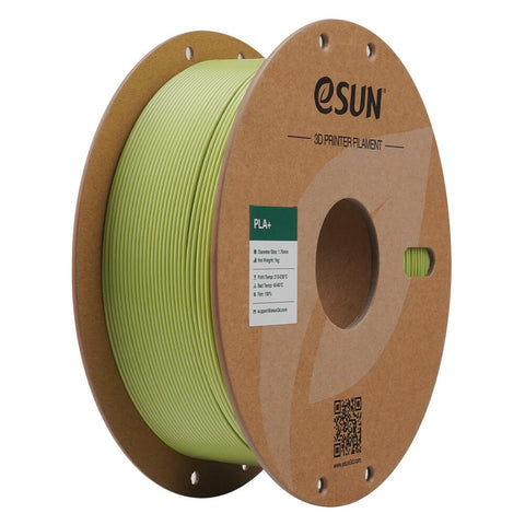 Esun 3DP_Filaments eSun mustard green PLA+ Filament - 1 KG - 1.75 mm