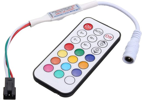 Voltaat Clearance Sale: SUNXK 21 Keys LED Mini Dream Color RF Controller