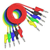 Voltaat COMP_Cables_Connectors Stackable Banana to Banana Plug Test Cable (5 pack)