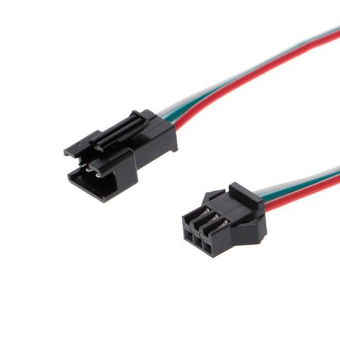 Voltaat JST SMP Connector 3 pin - Male and Female (10cm)