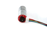 Voltaat Motors_Motors_Fans Geared Brushed DC Motor with Encoder (12V 130RPM)