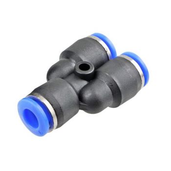 Voltaat Push to Connect Pneumatic Fittings - 3 Way Y Splitter