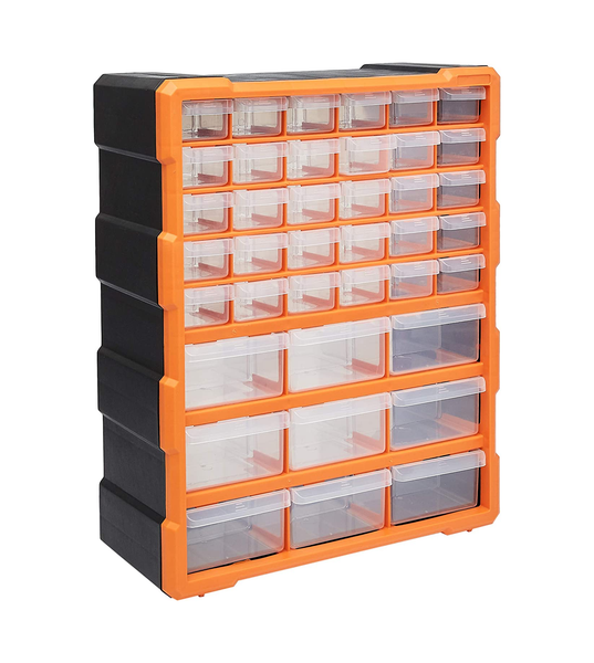 Wall Mount Cabinet Organizer (39 drawers) – Voltaat